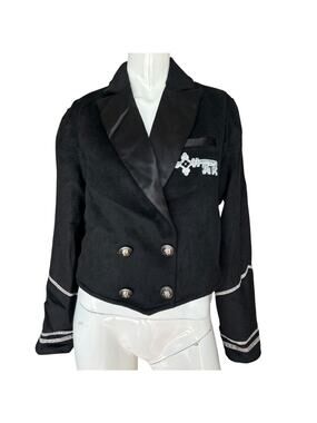 NWT St. Sereno Sailor Tux Blazer Wool Blend Jacket Small